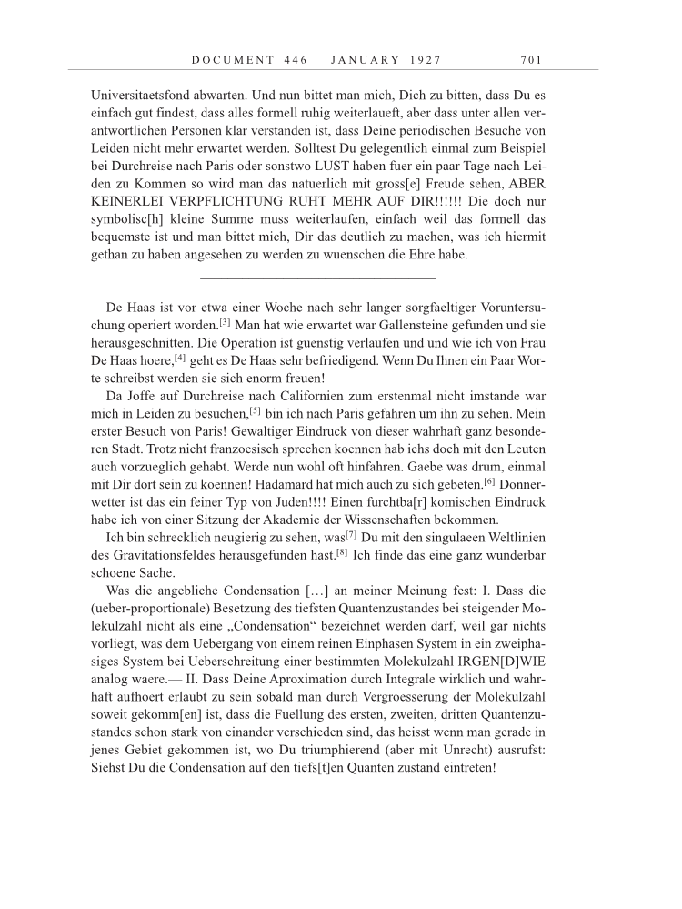 Volume 15: The Berlin Years: Writings & Correspondence, June 1925-May 1927 page 701