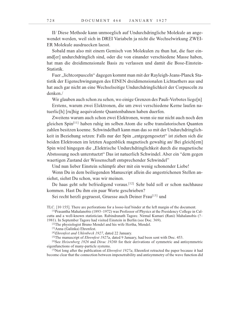 Volume 15: The Berlin Years: Writings & Correspondence, June 1925-May 1927 page 728