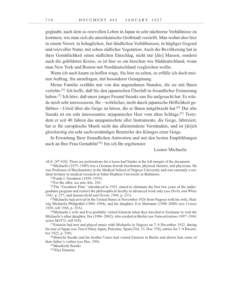 Volume 15: The Berlin Years: Writings & Correspondence, June 1925-May 1927 page 730