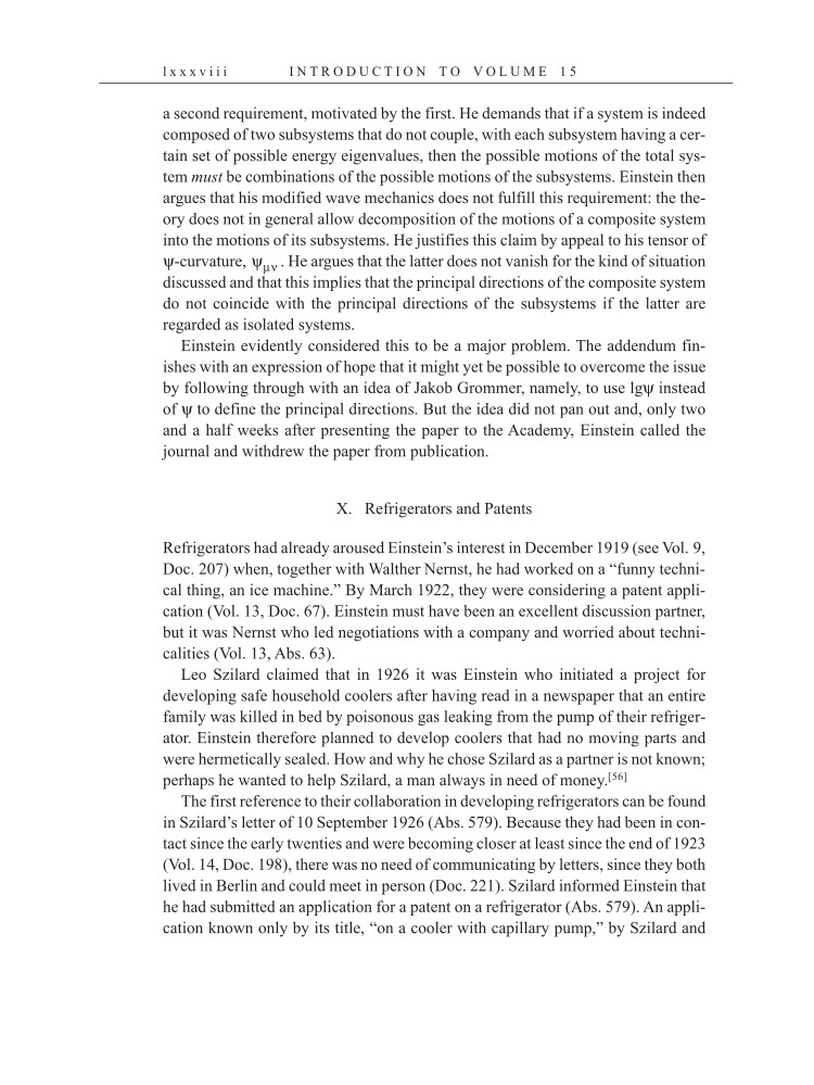 Volume 15: The Berlin Years: Writings & Correspondence, June 1925-May 1927 page lxxxviii