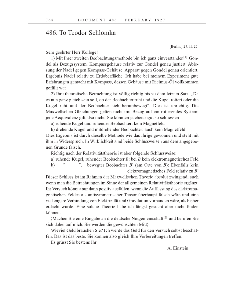 Volume 15: The Berlin Years: Writings & Correspondence, June 1925-May 1927 page 768