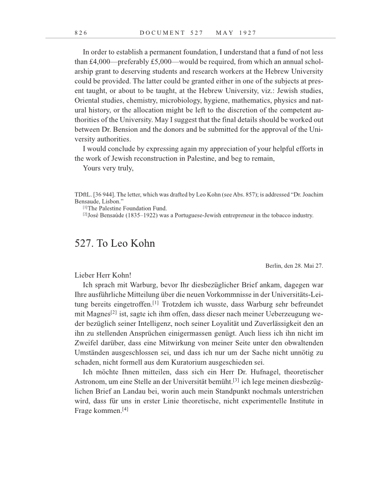 Volume 15: The Berlin Years: Writings & Correspondence, June 1925-May 1927 page 826