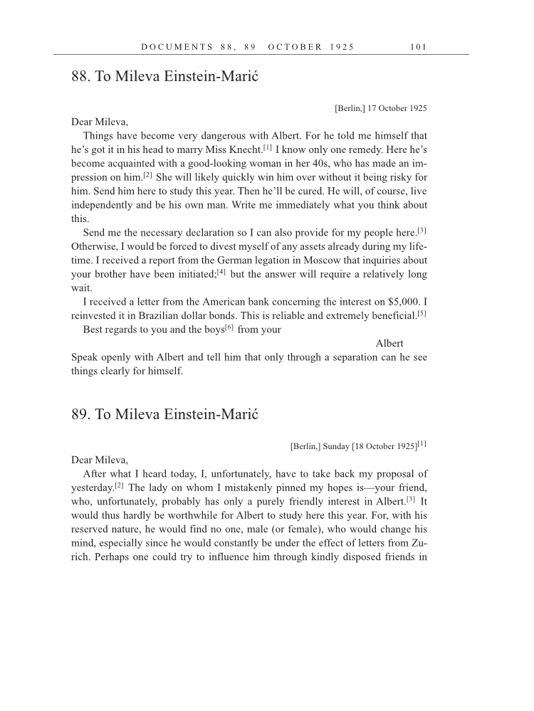 Volume 15: The Berlin Years: Writings & Correspondence, June 1925-May 1927 (English Translation Supplement) page 101
