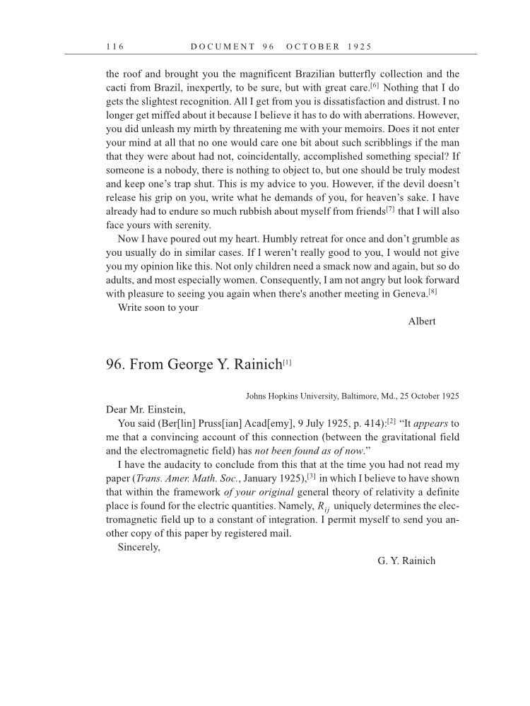 Volume 15: The Berlin Years: Writings & Correspondence, June 1925-May 1927 (English Translation Supplement) page 116