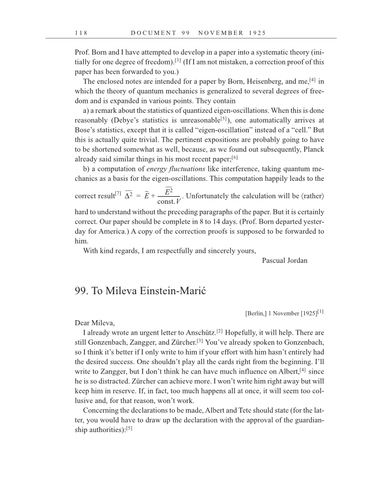 Volume 15: The Berlin Years: Writings & Correspondence, June 1925-May 1927 (English Translation Supplement) page 118