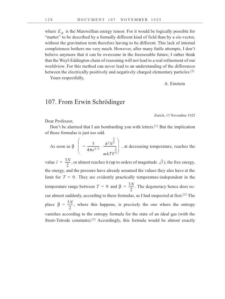 Volume 15: The Berlin Years: Writings & Correspondence, June 1925-May 1927 (English Translation Supplement) page 128