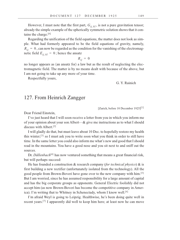 Volume 15: The Berlin Years: Writings & Correspondence, June 1925-May 1927 (English Translation Supplement) page 149