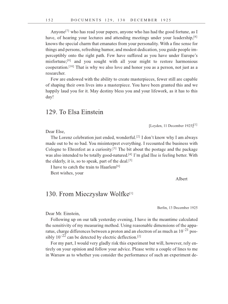 Volume 15: The Berlin Years: Writings & Correspondence, June 1925-May 1927 (English Translation Supplement) page 152