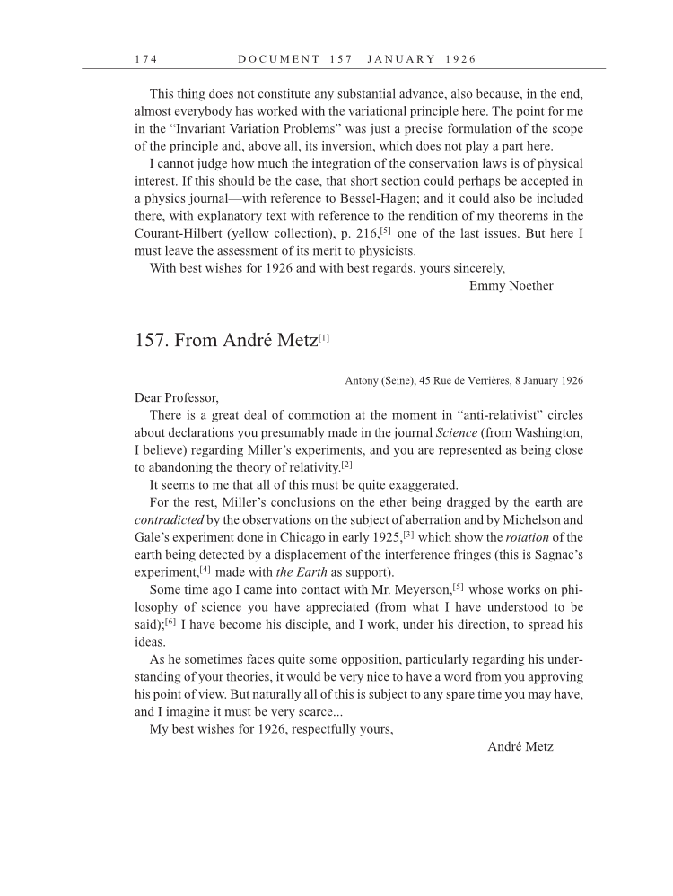 Volume 15: The Berlin Years: Writings & Correspondence, June 1925-May 1927 (English Translation Supplement) page 174
