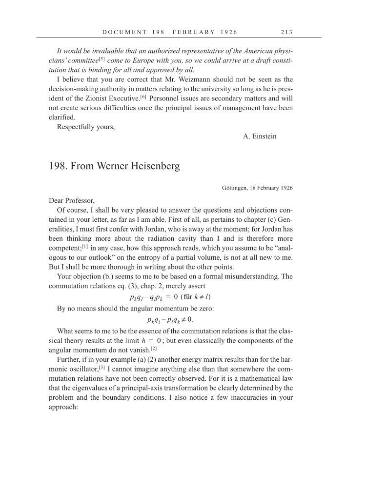 Volume 15: The Berlin Years: Writings & Correspondence, June 1925-May 1927 (English Translation Supplement) page 213