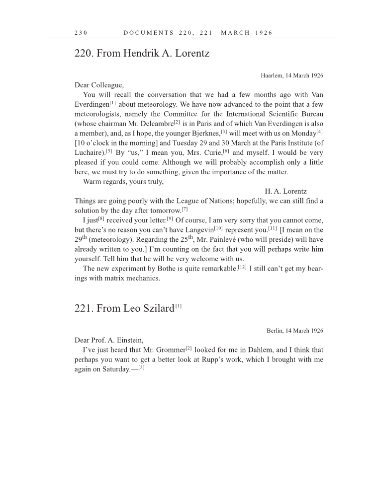 Volume 15: The Berlin Years: Writings & Correspondence, June 1925-May 1927 (English Translation Supplement) page 230