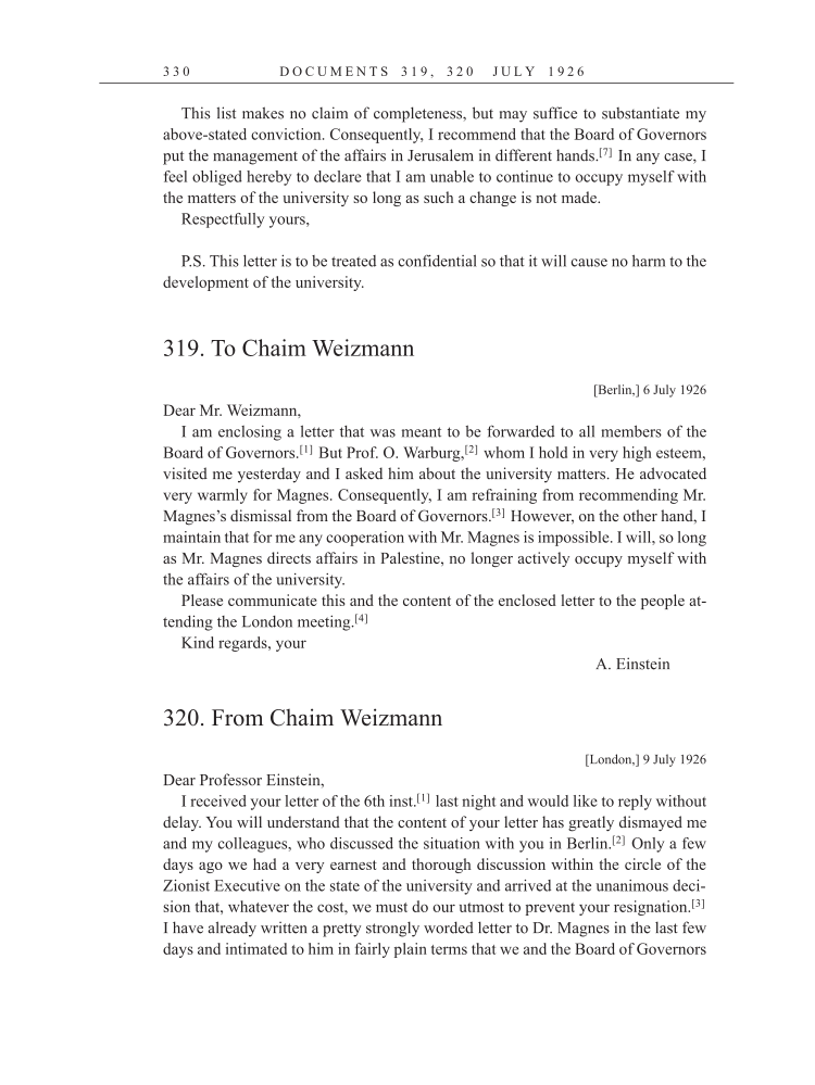 Volume 15: The Berlin Years: Writings & Correspondence, June 1925-May 1927 (English Translation Supplement) page 330