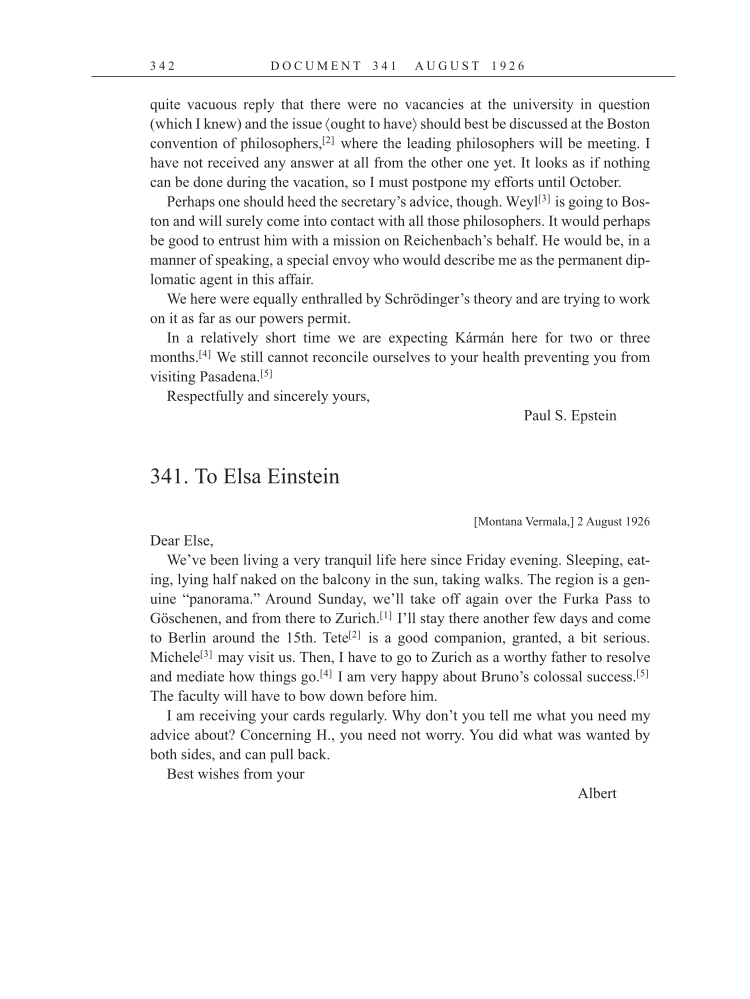 Volume 15: The Berlin Years: Writings & Correspondence, June 1925-May 1927 (English Translation Supplement) page 342