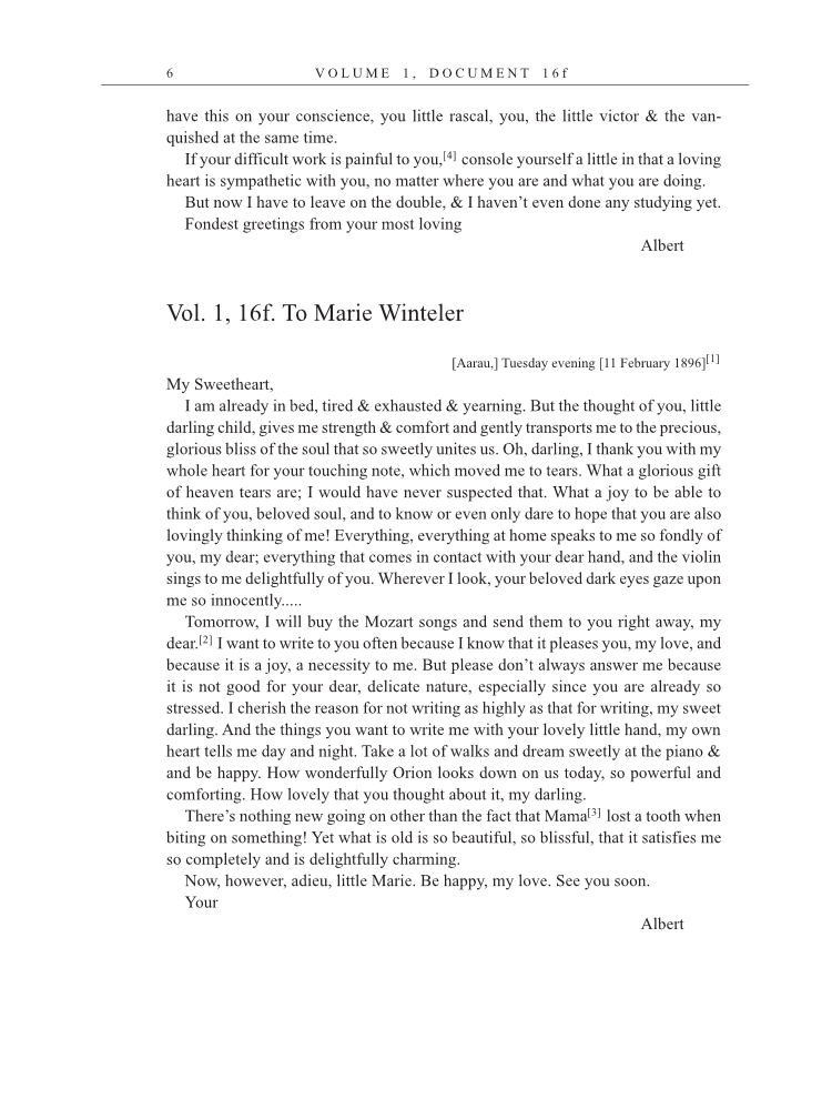 Volume 15: The Berlin Years: Writings & Correspondence, June 1925-May 1927 (English Translation Supplement) page 6