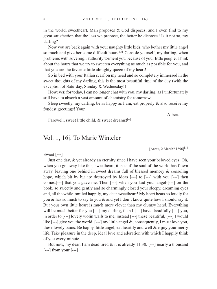 Volume 15: The Berlin Years: Writings & Correspondence, June 1925-May 1927 (English Translation Supplement) page 8