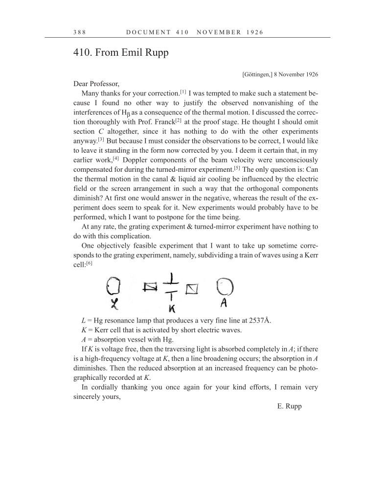 Volume 15: The Berlin Years: Writings & Correspondence, June 1925-May 1927 (English Translation Supplement) page 388