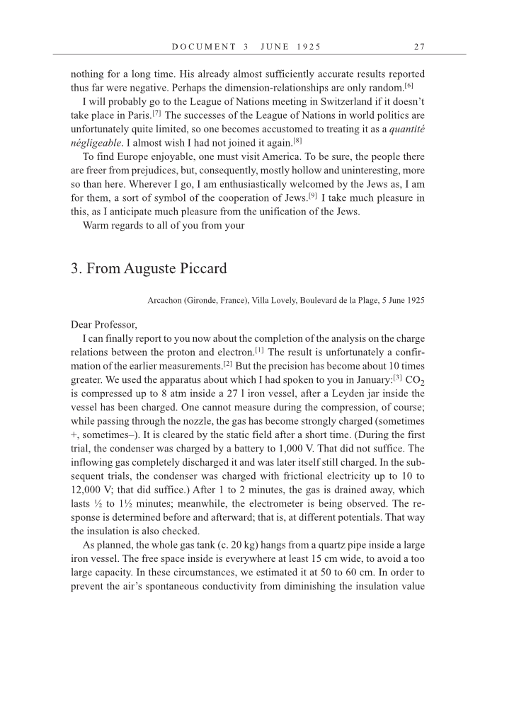 Volume 15: The Berlin Years: Writings & Correspondence, June 1925-May 1927 (English Translation Supplement) page 27