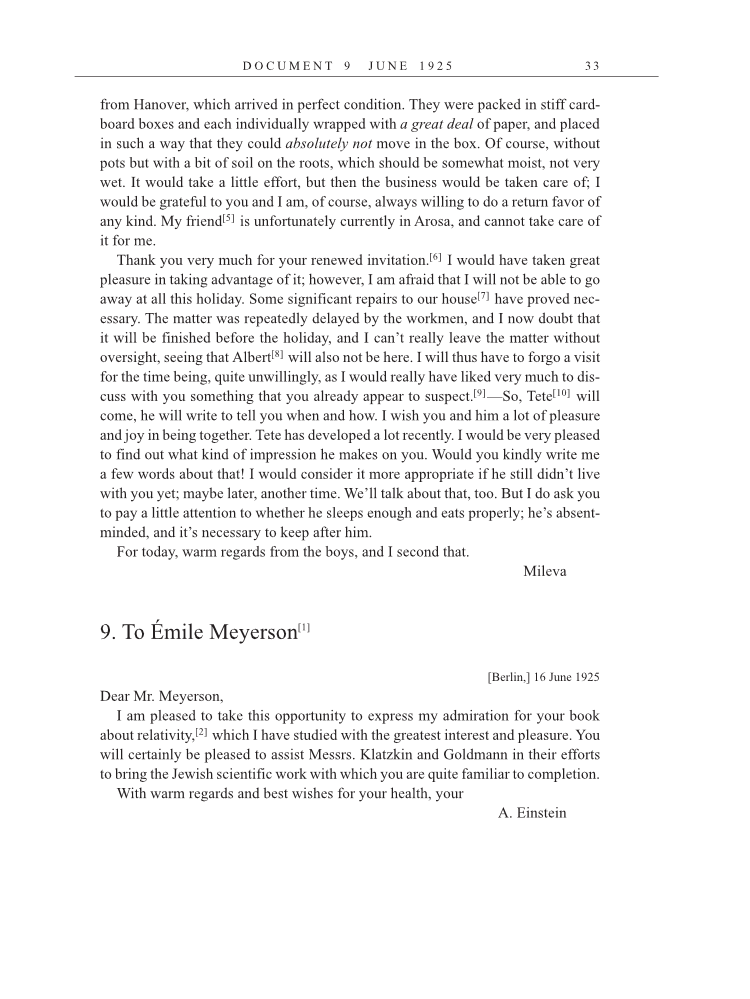 Volume 15: The Berlin Years: Writings & Correspondence, June 1925-May 1927 (English Translation Supplement) page 33