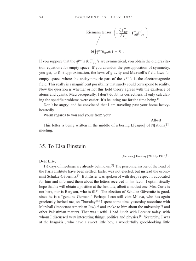 Volume 15: The Berlin Years: Writings & Correspondence, June 1925-May 1927 (English Translation Supplement) page 54