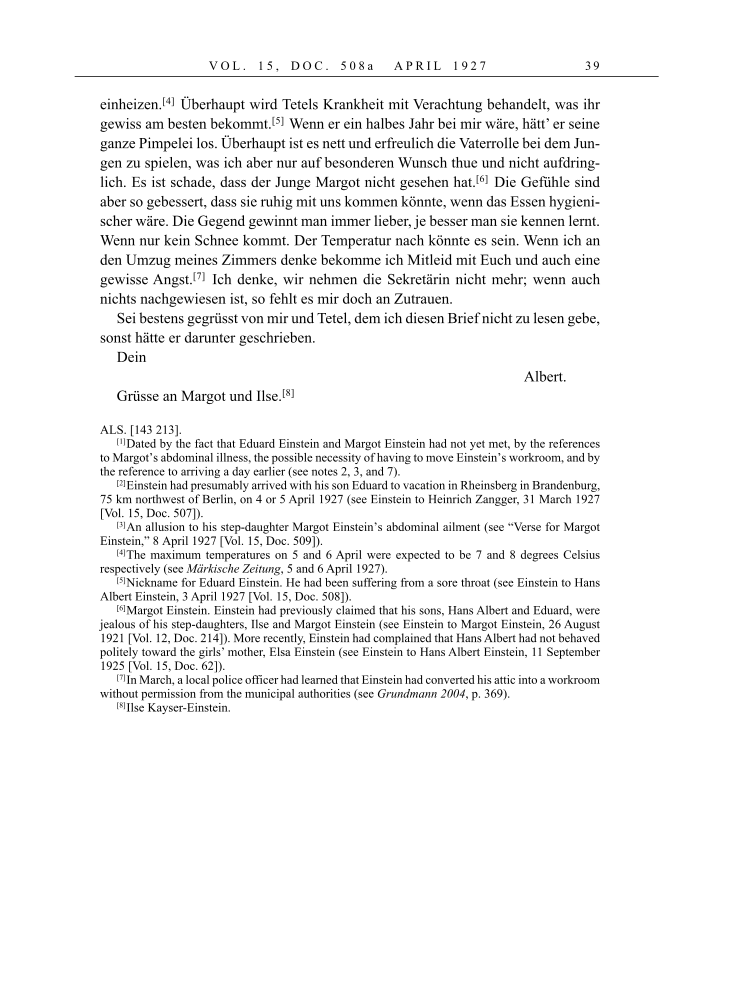 Volume 16: The Berlin Years: Writings & Correspondence, June 1927-May 1929 page 39