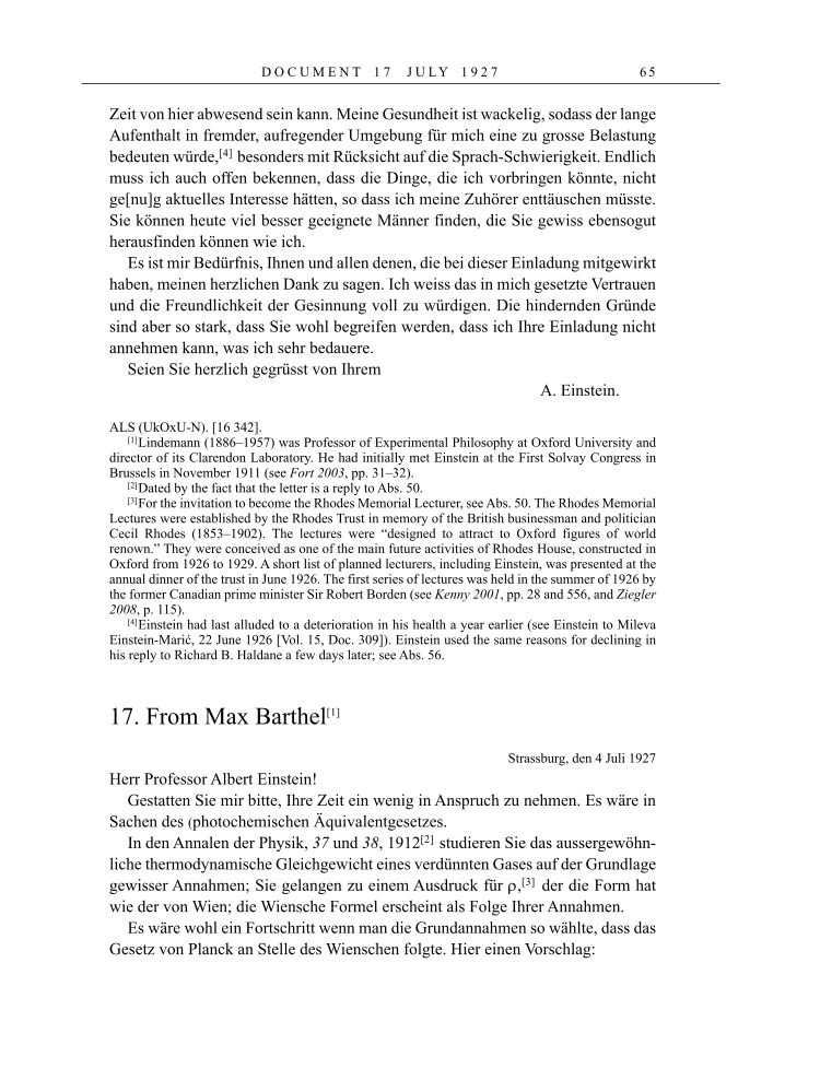 Volume 16: The Berlin Years: Writings & Correspondence, June 1927-May 1929 page 65