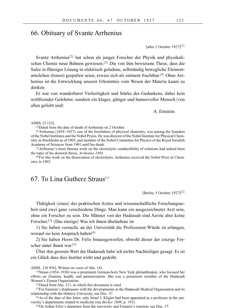 Volume 16: The Berlin Years: Writings & Correspondence, June 1927-May 1929 page 125