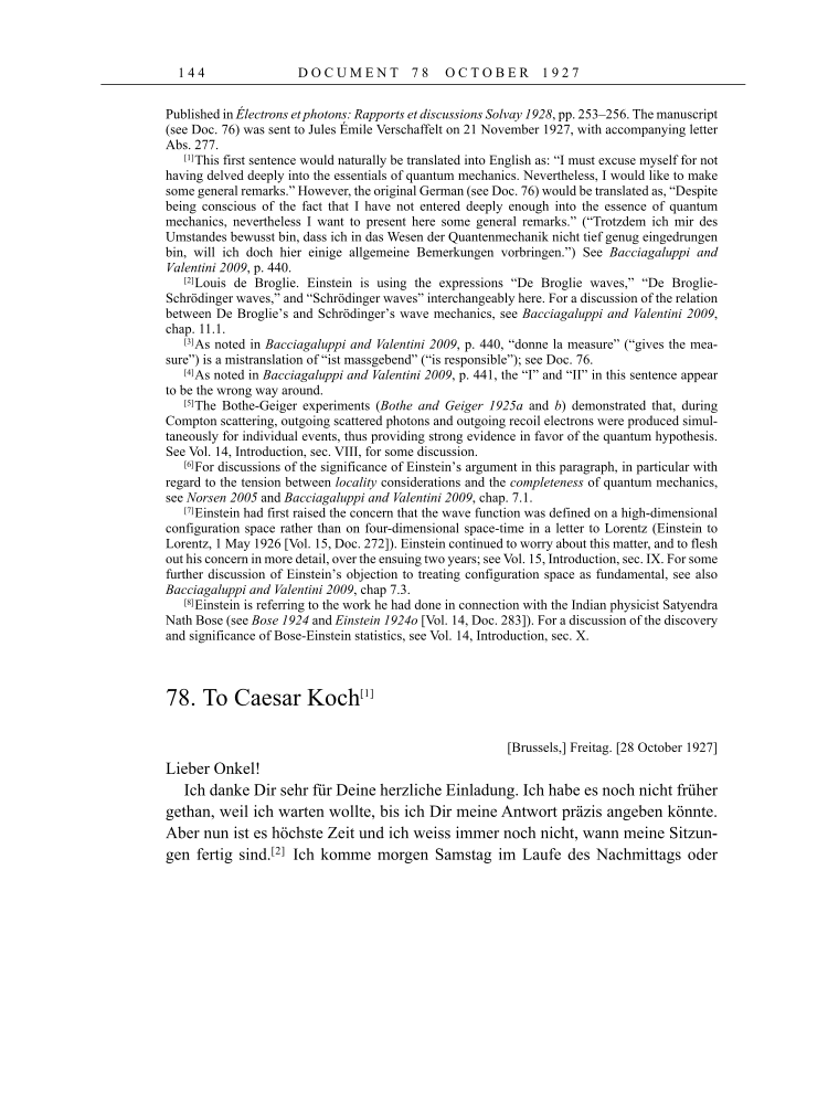 Volume 16: The Berlin Years: Writings & Correspondence, June 1927-May 1929 page 144