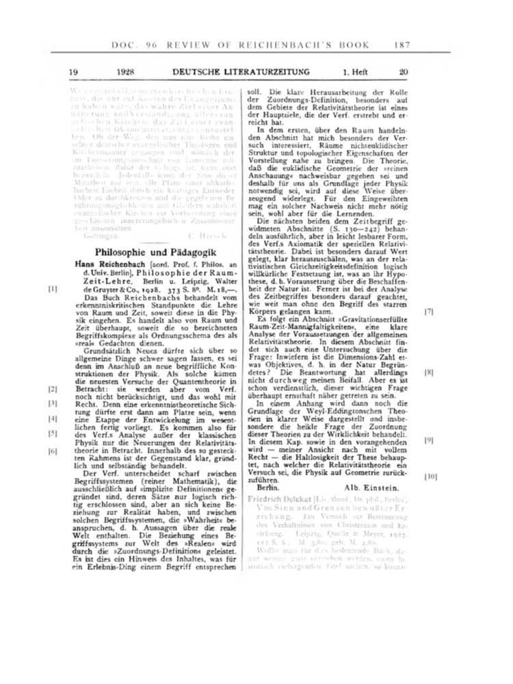 Volume 16: The Berlin Years: Writings & Correspondence, June 1927-May 1929 page 187