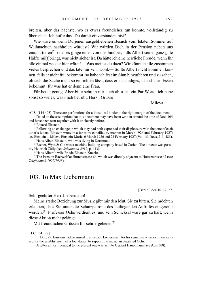 Volume 16: The Berlin Years: Writings & Correspondence, June 1927-May 1929 page 197