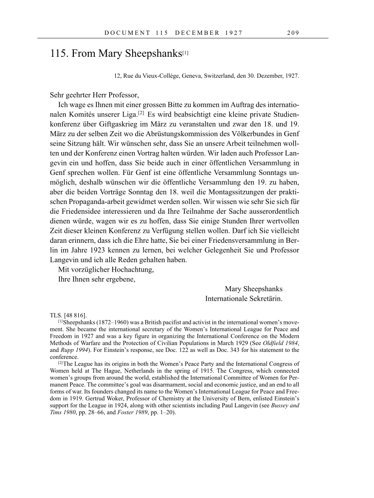 Volume 16: The Berlin Years: Writings & Correspondence, June 1927-May 1929 page 209