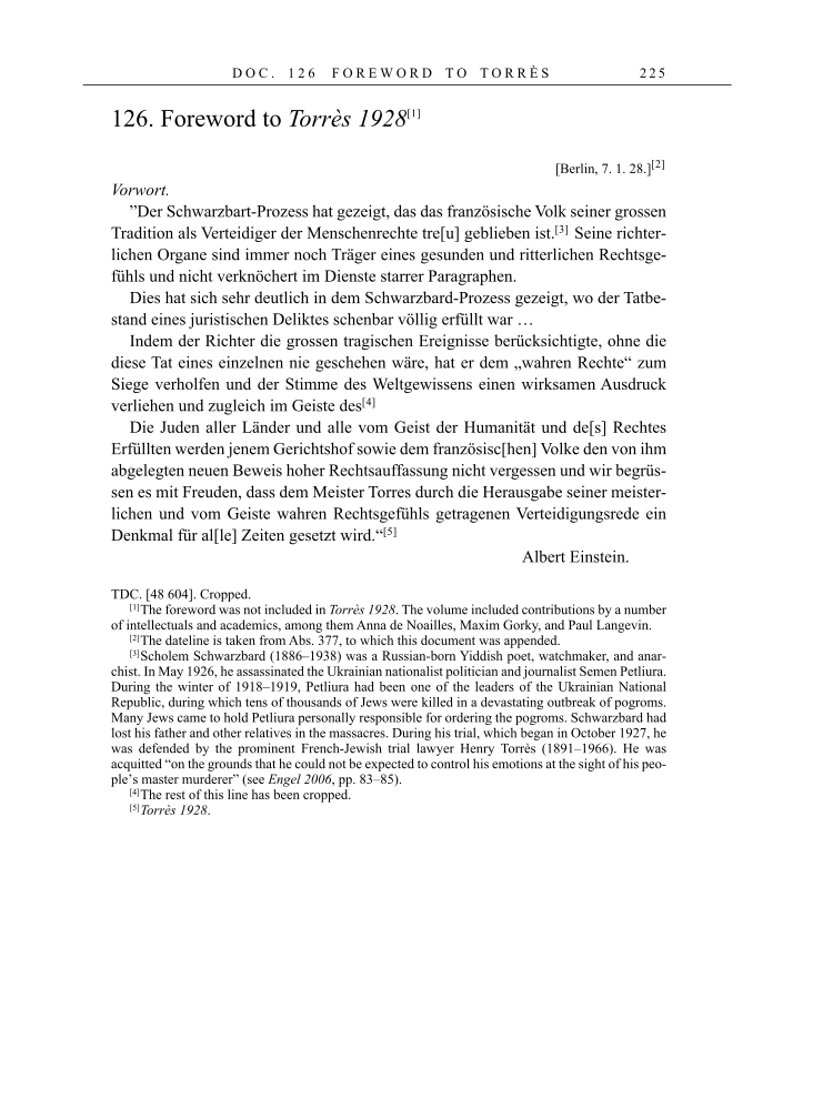 Volume 16: The Berlin Years: Writings & Correspondence, June 1927-May 1929 page 225