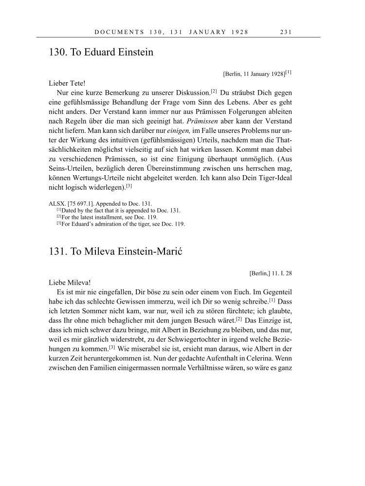 Volume 16: The Berlin Years: Writings & Correspondence, June 1927-May 1929 page 231