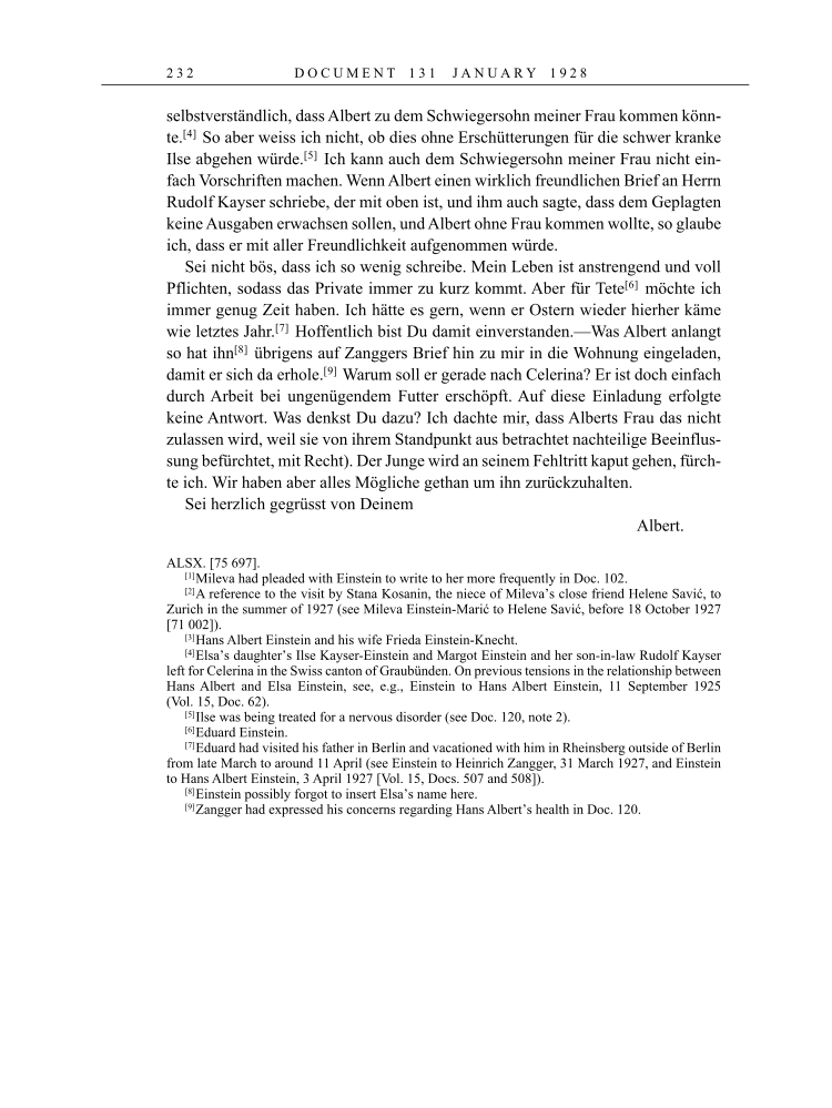 Volume 16: The Berlin Years: Writings & Correspondence, June 1927-May 1929 page 232