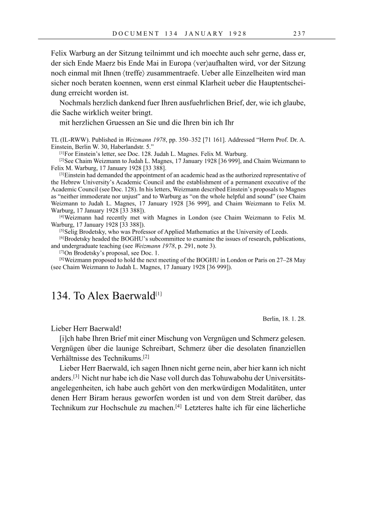 Volume 16: The Berlin Years: Writings & Correspondence, June 1927-May 1929 page 237