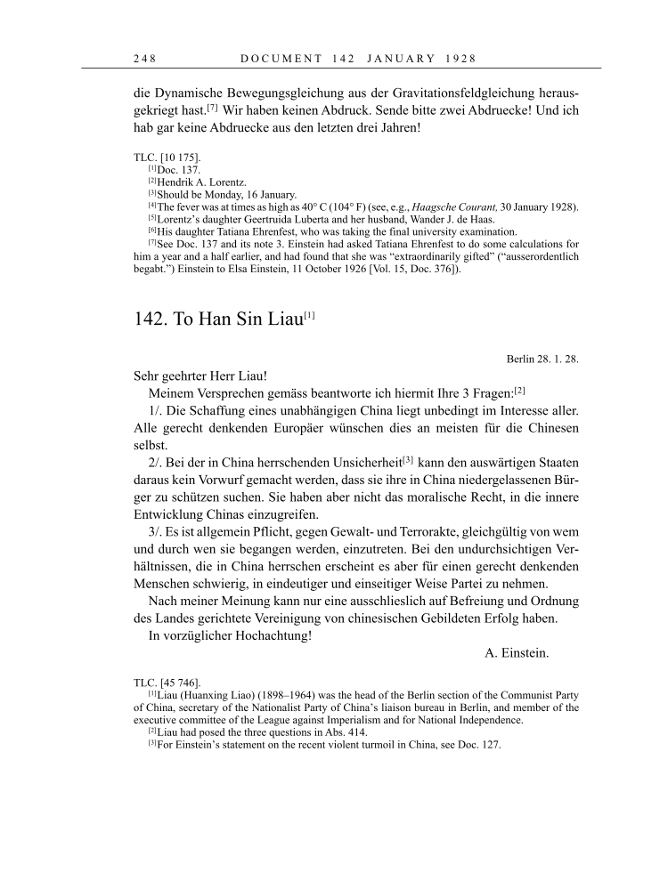 Volume 16: The Berlin Years: Writings & Correspondence, June 1927-May 1929 page 248
