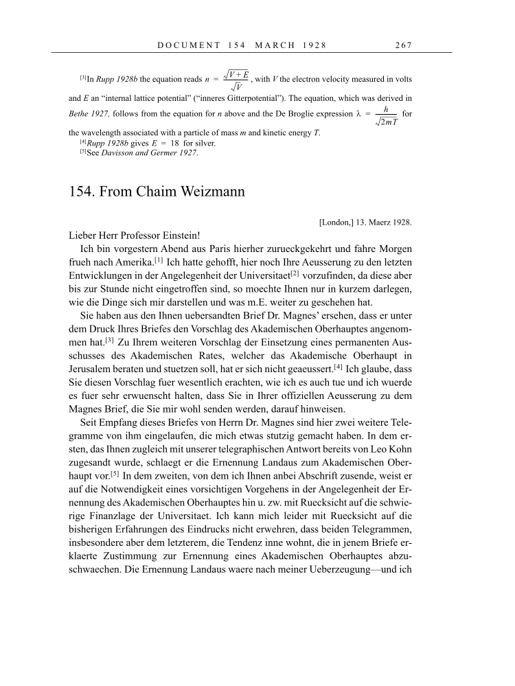 Volume 16: The Berlin Years: Writings & Correspondence, June 1927-May 1929 page 267