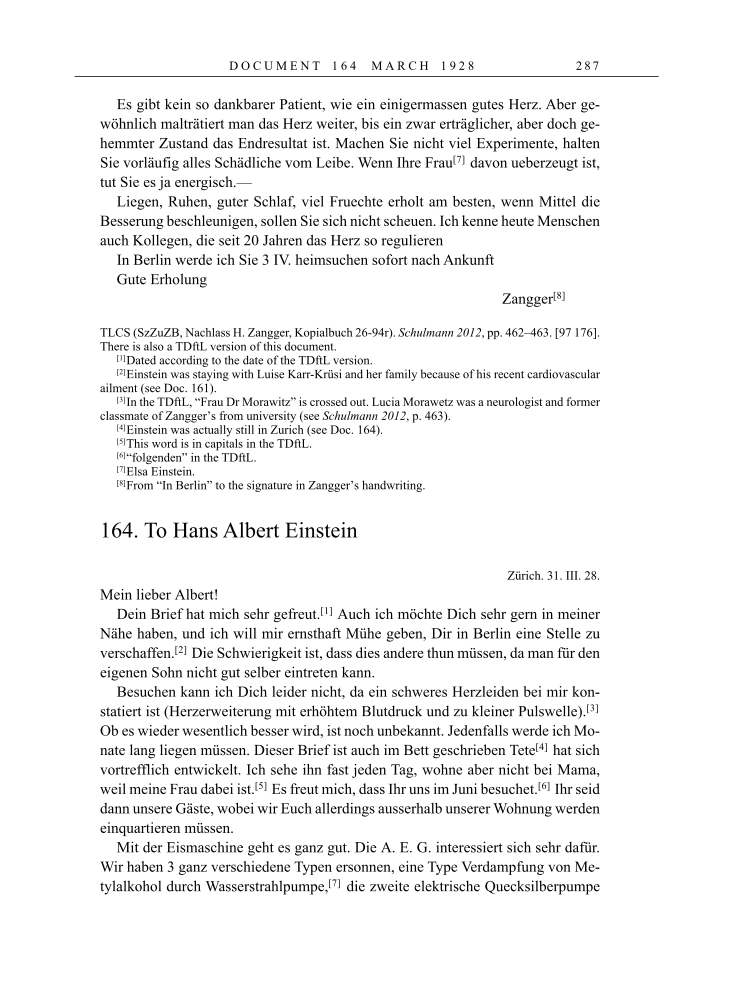 Volume 16: The Berlin Years: Writings & Correspondence, June 1927-May 1929 page 287