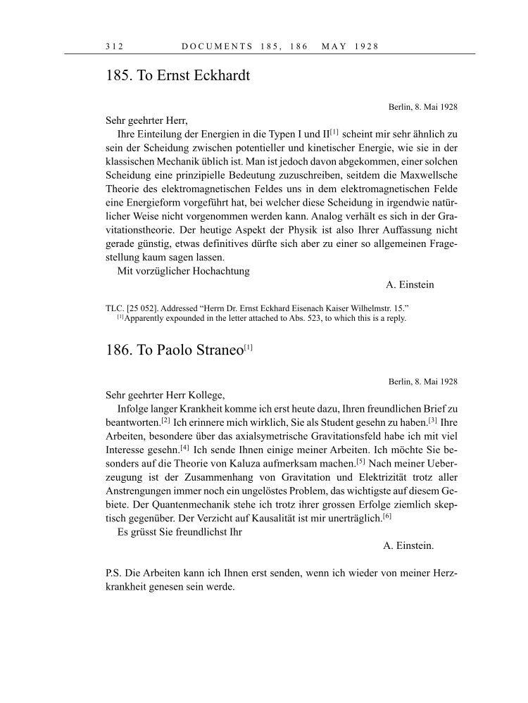 Volume 16: The Berlin Years: Writings & Correspondence, June 1927-May 1929 page 312