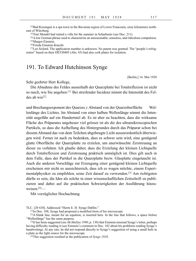 Volume 16: The Berlin Years: Writings & Correspondence, June 1927-May 1929 page 317