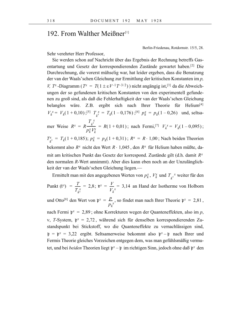 Volume 16: The Berlin Years: Writings & Correspondence, June 1927-May 1929 page 318