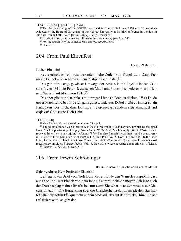 Volume 16: The Berlin Years: Writings & Correspondence, June 1927-May 1929 page 334