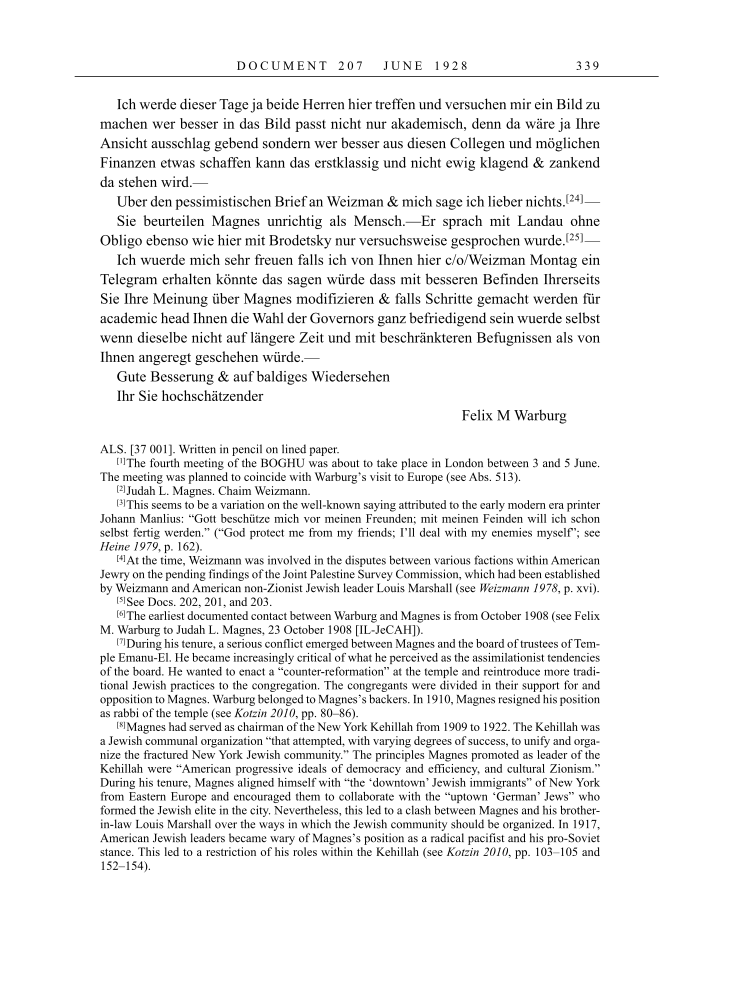 Volume 16: The Berlin Years: Writings & Correspondence, June 1927-May 1929 page 339