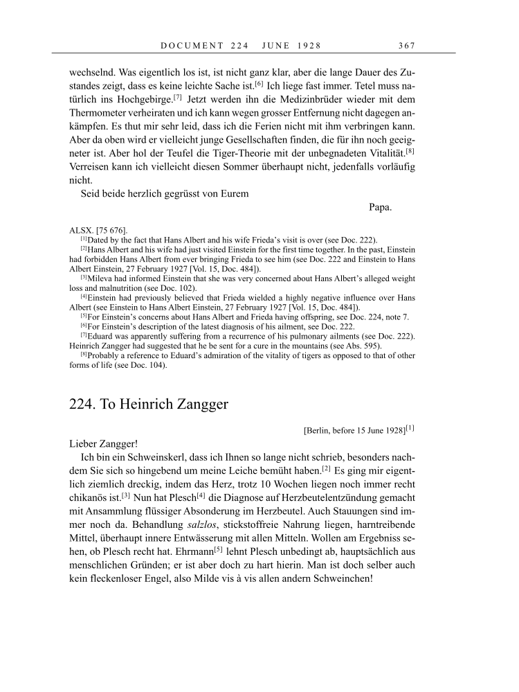 Volume 16: The Berlin Years: Writings & Correspondence, June 1927-May 1929 page 367