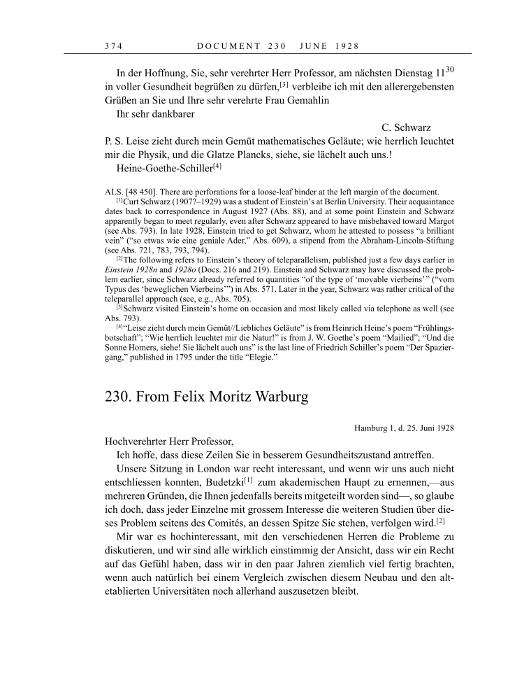 Volume 16: The Berlin Years: Writings & Correspondence, June 1927-May 1929 page 374