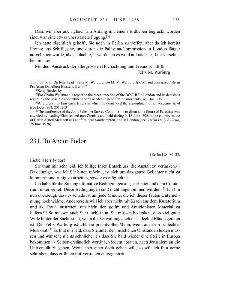 Volume 16: The Berlin Years: Writings & Correspondence, June 1927-May 1929 page 375