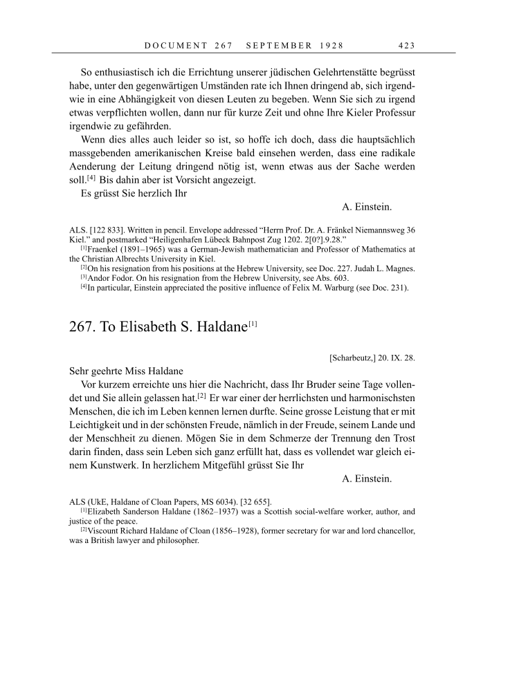 Volume 16: The Berlin Years: Writings & Correspondence, June 1927-May 1929 page 423