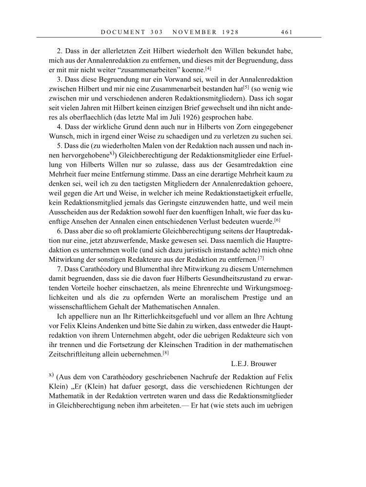 Volume 16: The Berlin Years: Writings & Correspondence, June 1927-May 1929 page 461