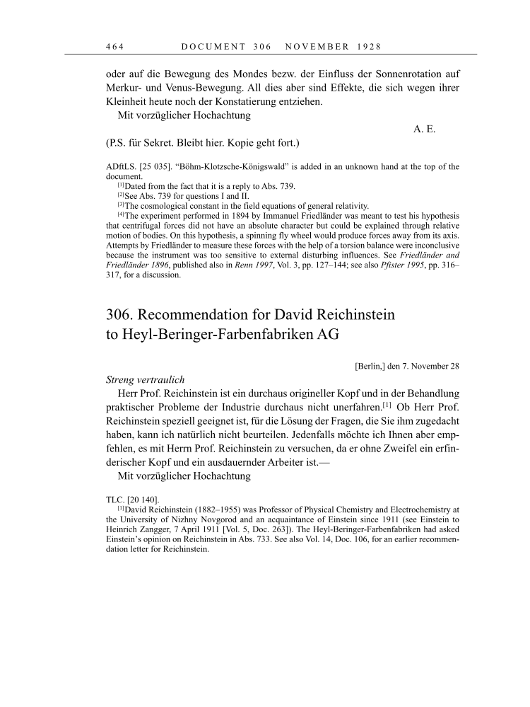Volume 16: The Berlin Years: Writings & Correspondence, June 1927-May 1929 page 464