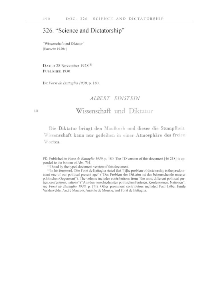 Volume 16: The Berlin Years: Writings & Correspondence, June 1927-May 1929 page 490