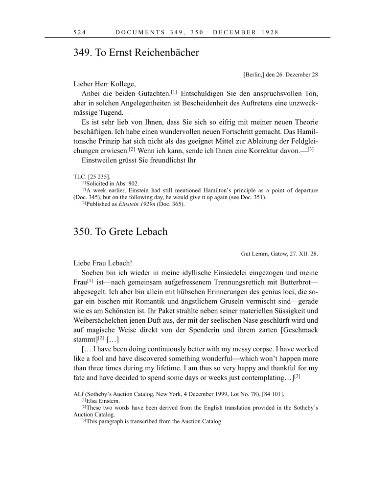 Volume 16: The Berlin Years: Writings & Correspondence, June 1927-May 1929 page 524